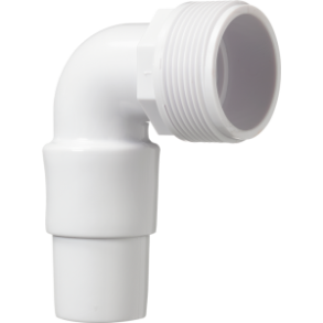 Slangestuds 90 grader 32/38 mm